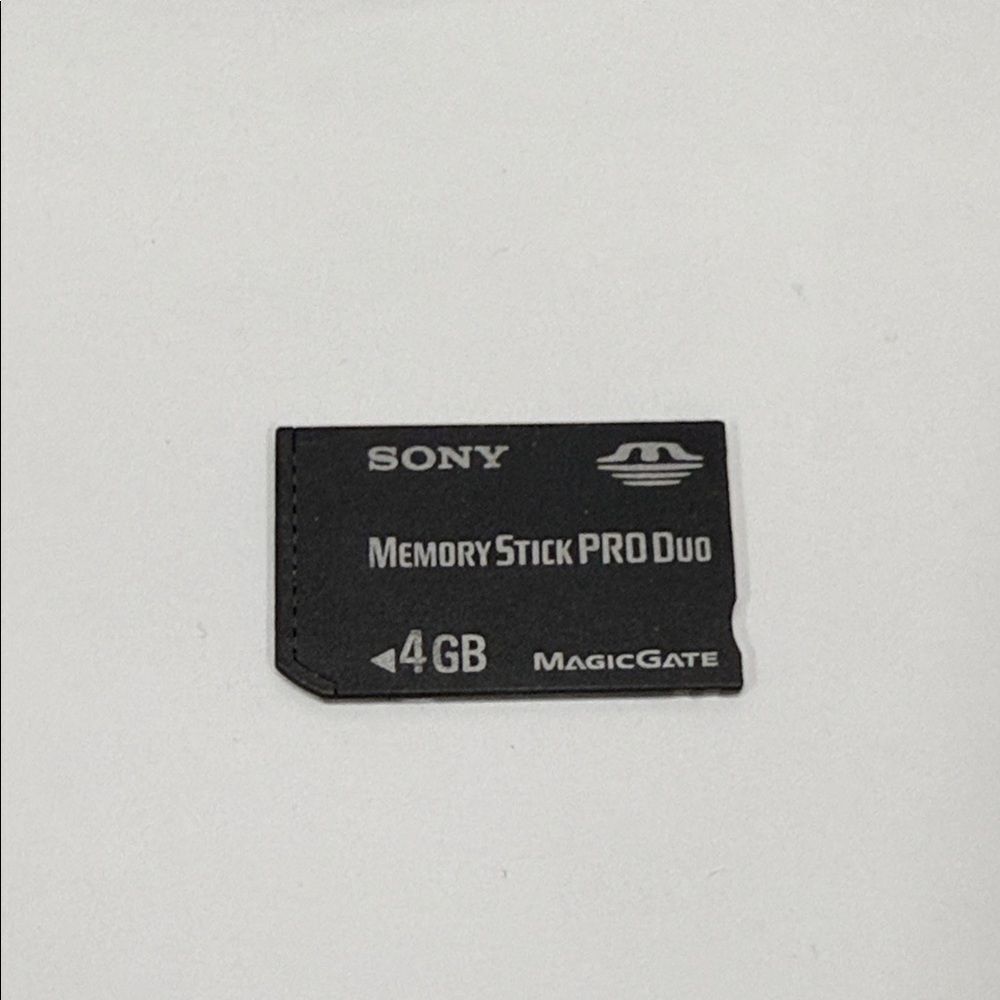Sony Black Memory Stick PRO Duo 4GB